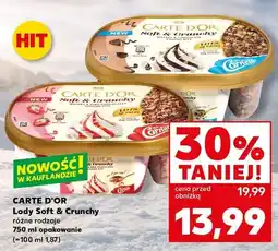 Kaufland Lody Soft & Crunchy Carte D'Or oferta