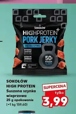 Kaufland Suszona szynka wieprzowa Sokołów High Protein oferta