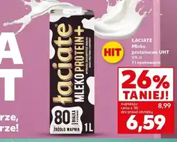 Kaufland Mleko proteinowe UHT Łaciate 0% tł oferta