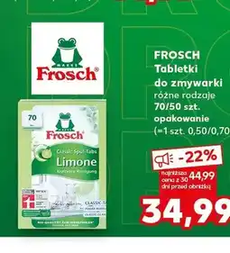 Kaufland Tabletki do zmywarki Frosch oferta