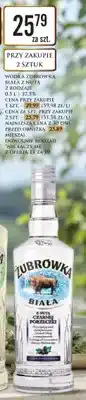 Dino Wódka Żubrówka Biała z nutą czarnej porzeczki 37,5% oferta