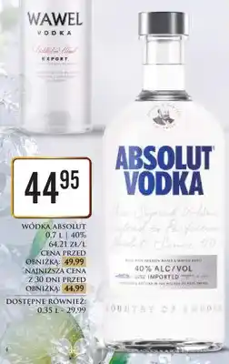 Dino Wódka Absolut 40% oferta