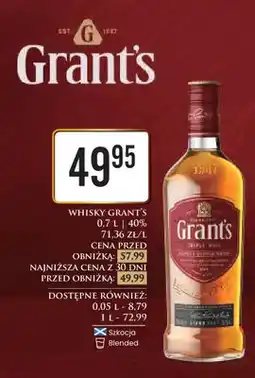 Dino Whisky Grant's 40% oferta