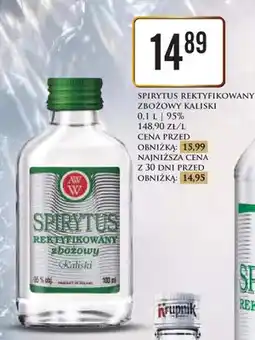 Dino Spirytus rektyfikowany zbożowy Kaliski 95% oferta