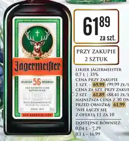 Dino Likier Jägermeister 35% oferta