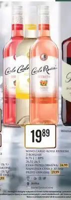 Dino Wino Carlo Rossi Refresh Peach oferta