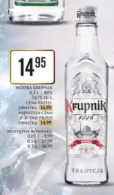 Dino Wódka Krupnik 40% oferta