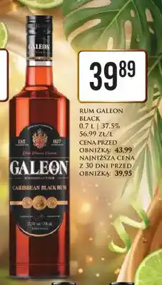 Dino Rum Galeon Black 37,5% oferta