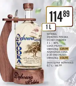 Dino Wódka Dębowa Polska Ucho Dębowe 40% oferta