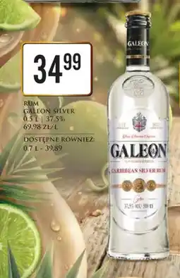 Dino Rum Galeon Silver 37,5% oferta