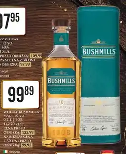 Dino Whisky Bushmills Malt 10 YO 40% oferta