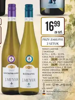 Dino Wino J.Meyer Gewürztraminer białe Niemcy oferta