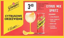 Dino Napój gazowany Schweppes Citrus Mix Spritz oferta