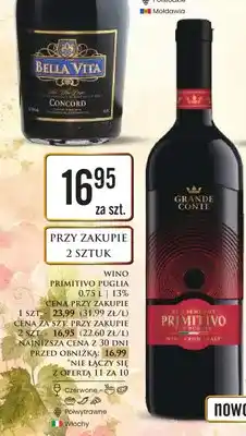 Dino Wino Grande Conte Primitivo Puglia oferta