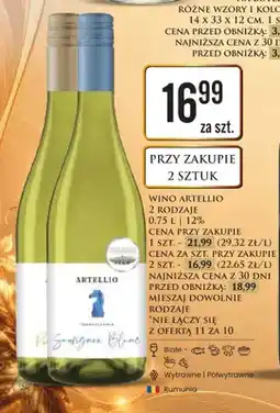 Dino Wino Artellio białe wytrawne oferta