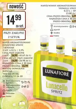 Dino Napój aromatyzowany Lunafiore Spritz Lunacello 3-pak oferta