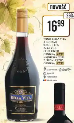 Dino Wino Bella Vita Concord oferta