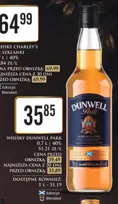Dino Whisky Dunwell Park 40% oferta