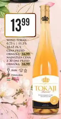 Dino Wino Tokaji 11,5% białe półsłodkie Węgry oferta
