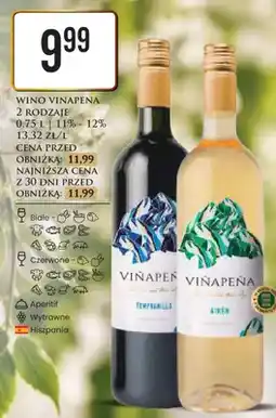 Dino Wino Viñapeña Tempranillo 11%-12% oferta