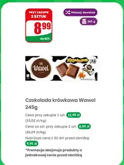 Dino Czekolada krówkowa Wawel oferta