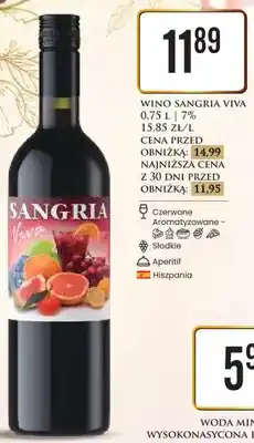 Dino Wino Sangria Viva 7% czerwone aromatyzowane słodkie aperitif Hiszpania oferta