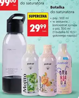 Biedronka Butelka do saturatora z koncentratem syropu Mojito 500ml Dafi oferta