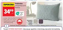 Biedronka Poduszka ortopedyczna Relaxa wym.: 60x40x16cm oferta