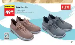 Biedronka Buty damskie Clevé antypoślizgowa podeszwa oferta