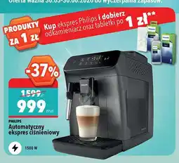 Biedronka Automatyczny ekspres ciśnieniowy PHILIPS 1500W oferta