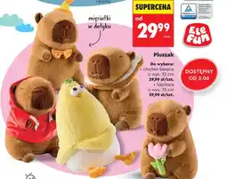 Biedronka Pluszak ELEFUN chicken banana o wys. 32cm oferta