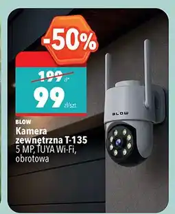 Biedronka Kamera zewnętrzna BLOW T-135 5 MP TUYA Wi-Fi obrotowa oferta