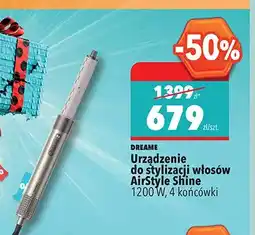 Biedronka Urządzenie do stylizacji włosów DREAME AirStyle Shine 1200W 4 końcówki oferta