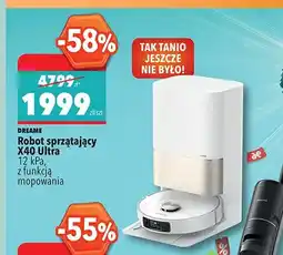 Biedronka Robot sprzątający DREAME X40 Ultra 12 kPa z funkcją mopowania oferta