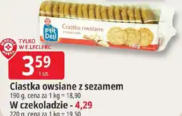 E.Leclerc Ptit Déli Ciastka owsiane z sezamem oferta