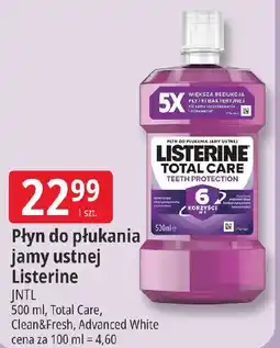 E.Leclerc Listerine Płyn do płukania jamy ustnej oferta