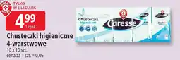 E.Leclerc Caresse Chusteczki higieniczne 4-warstwowe oferta