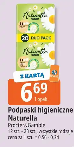 E.Leclerc Naturella Podpaski higieniczne oferta