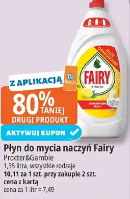 E.Leclerc Fairy Płyn do mycia naczyń oferta