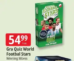 E.Leclerc Winning Moves Gra Quiz World Footbal Stars oferta