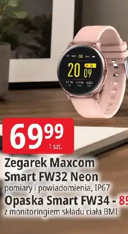 E.Leclerc Maxcom Zegarek Smart FW32 Neon oferta