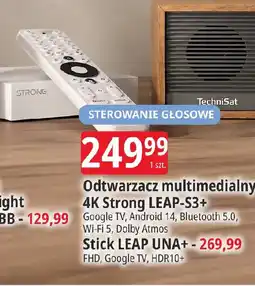 E.Leclerc Strong Odtwarzacz multimedialny 4K LEAP-S3+ oferta