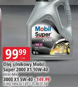 E.Leclerc Mobil Olej silnikowy Super 2000 x 1 10W-40 oferta