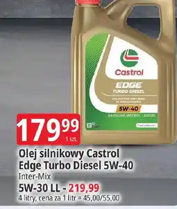 E.Leclerc Castrol Olej silnikowy Edge Turbo Diesel 5W-40 oferta