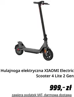 Media Markt Hulajnoga elektryczna XIAOMI Electric Scooter 4 Lite 2 Gen oferta