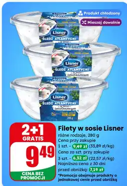 Dino Filety w sosie Lisner oferta