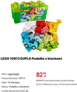 Media Expert LEGO 10913 DUPLO Pudełko z klockami oferta