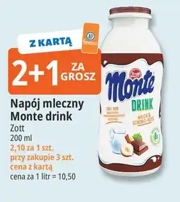 E.Leclerc Napój mleczny Monte drink oferta