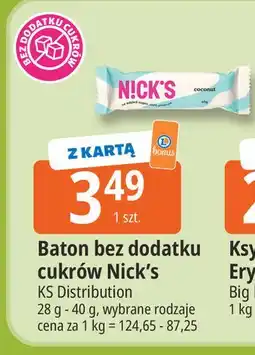 E.Leclerc Nick's Baton bez dodatku cukrów oferta