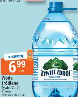 E.Leclerc Woda źródlana Żywiec Zdrój oferta
